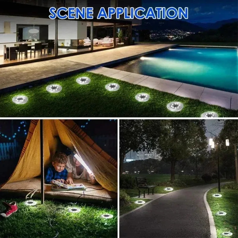 LumiYard™ Solar Ground LED Light Pack