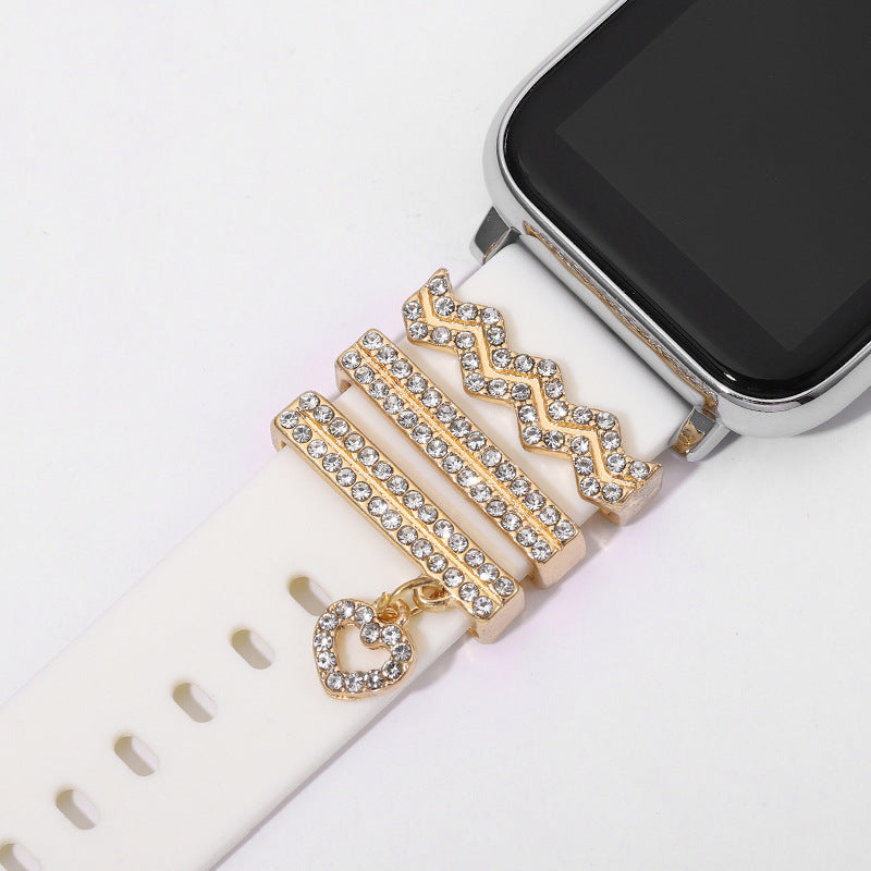 diamond apple watch band