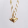 magnetic love heart necklace