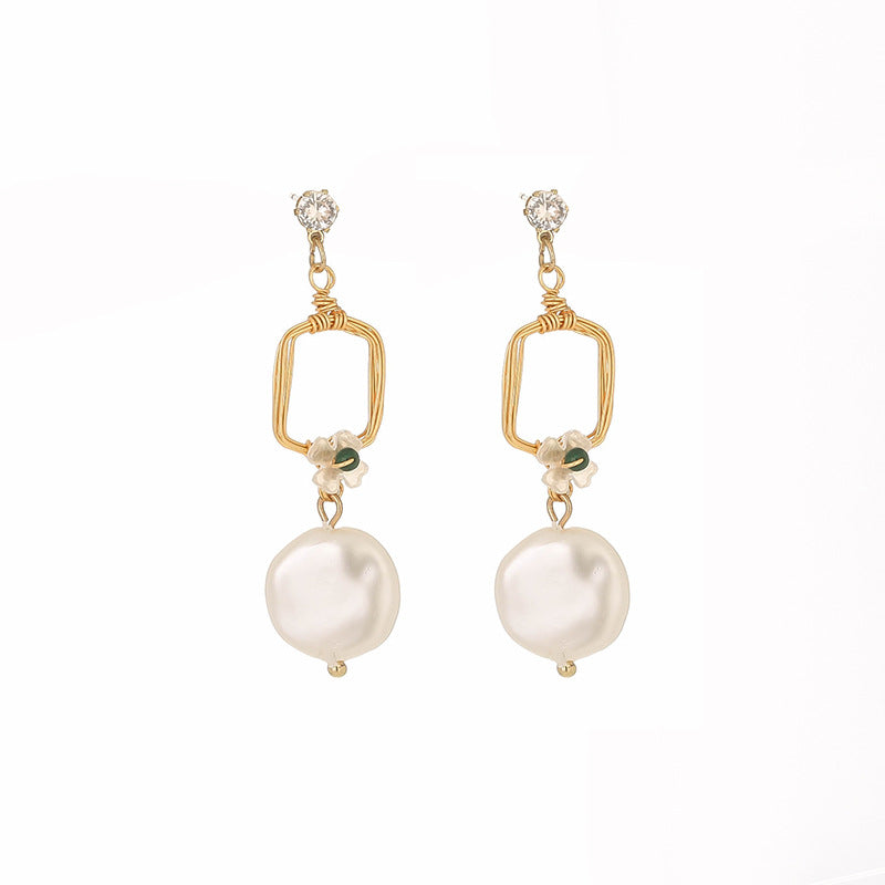 pearl earrings necklace