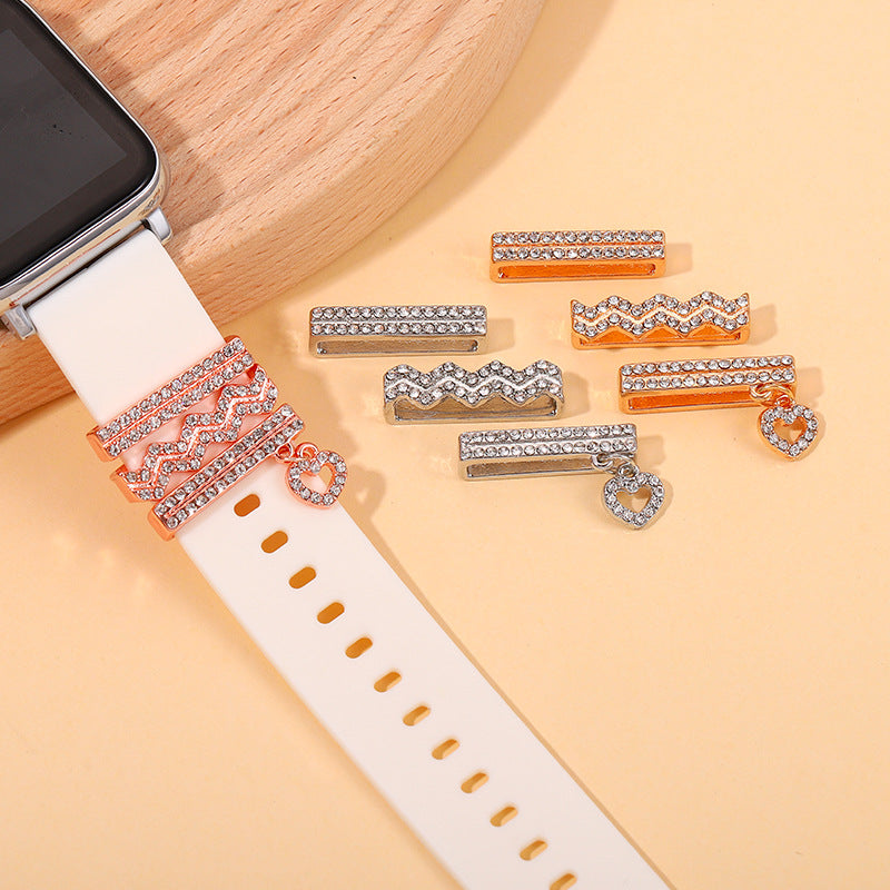 diamond apple watch band