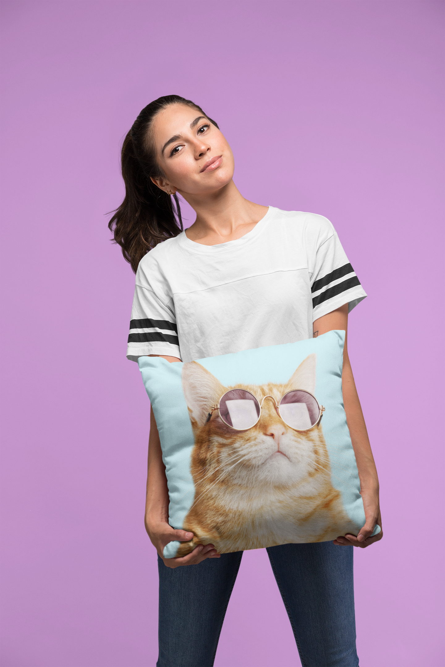 cat pillows custom