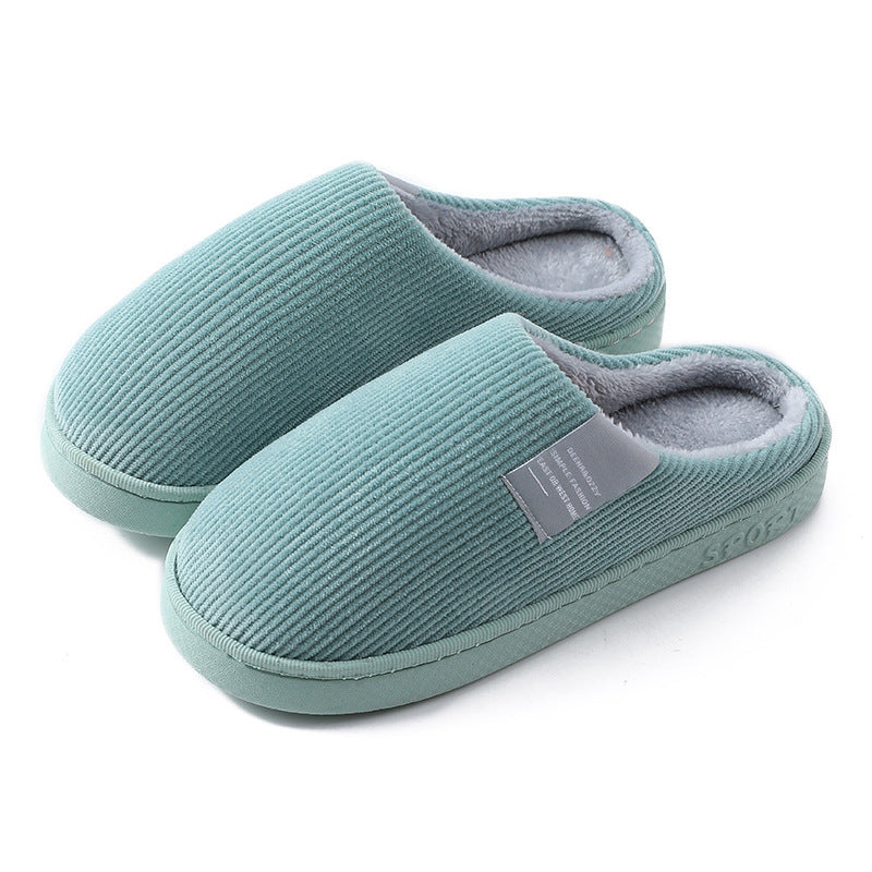 Corduroy Slippers for Women & Men – Comfortable Home Shoes