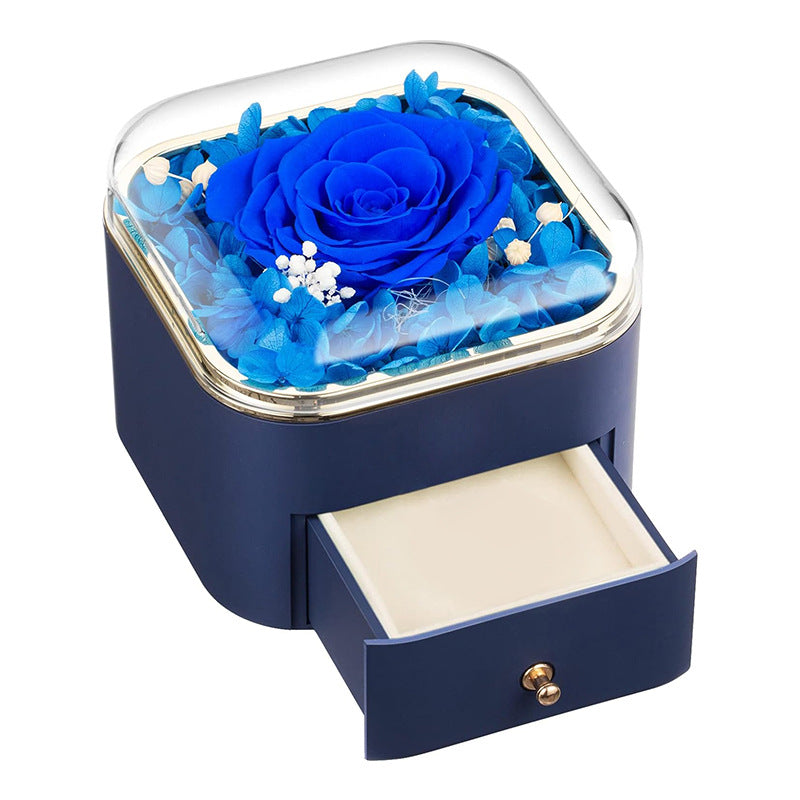 Romantic Rose Drawer Jewelry Box