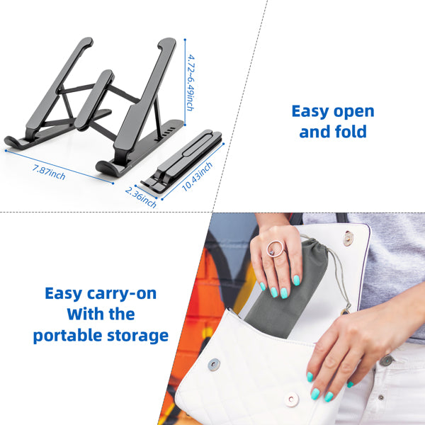 Laptop Holder Foldable Portable Laptop Desk Stand