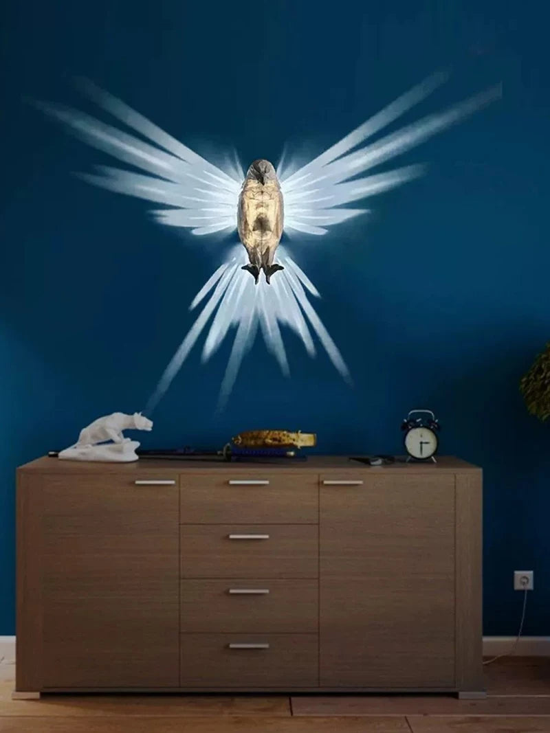 bird wall light