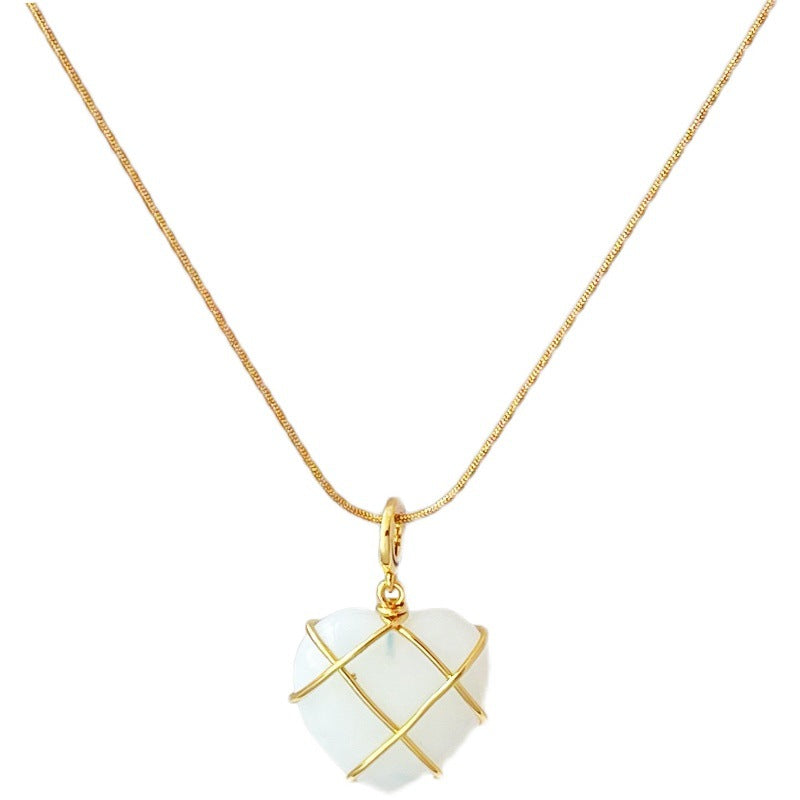 necklace moonstone