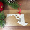 wood christmas ornament