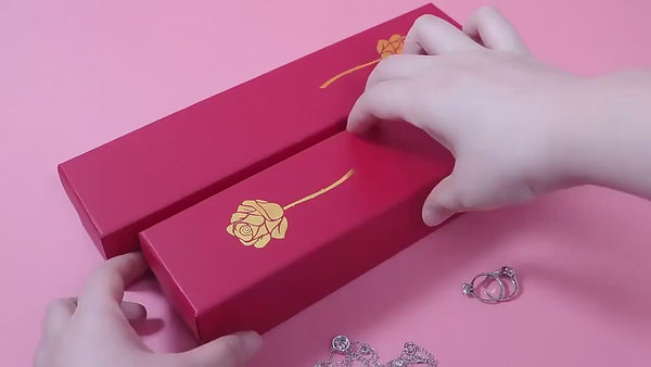 Valentines Day Gift Heart Shaped Blue Purple Crystal Diamond Pendant Rose Head Necklace