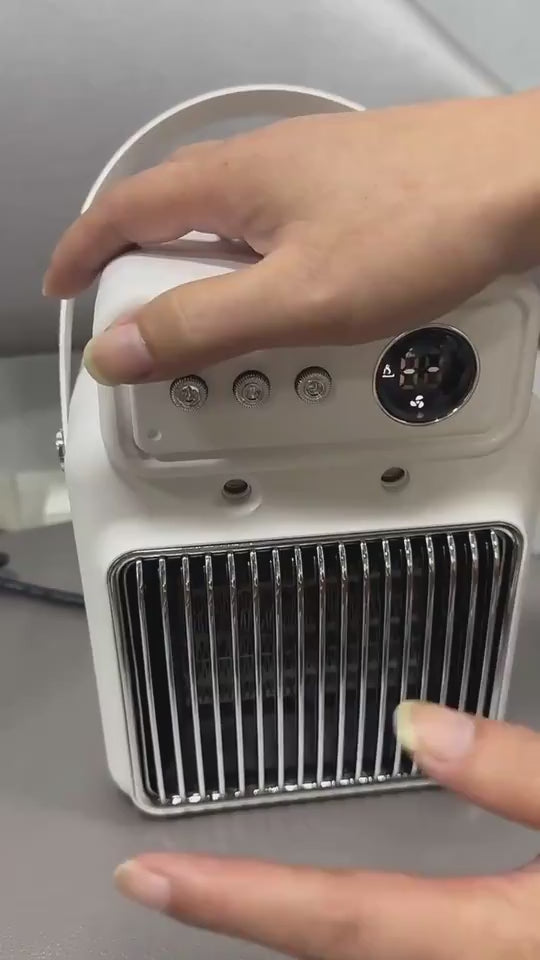 1200W 2 In 1 Efficient Room Heater Humidifying Table Heater Overheating Protections Heater Indoor Heater Suitable For Offices