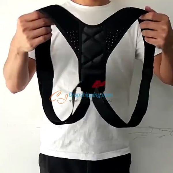 Adjustable Posture Corrector Back Support Strap Brace Shoulder Spine Support Lumbar Posture Orthopedic Belt