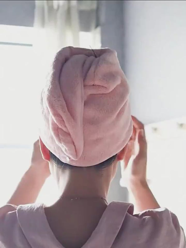 Women's Hair Dryer Cap, Absorbent Dry Hair Towel