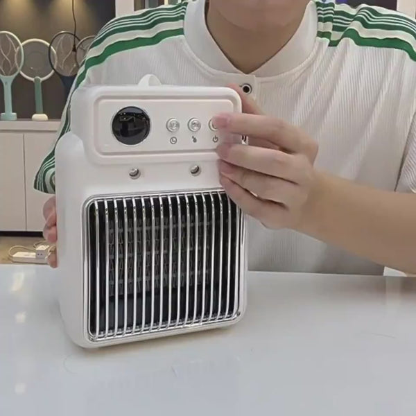 1200W 2 In 1 Efficient Room Heater Humidifying Table Heater Overheating Protections Heater Indoor Heater Suitable For Offices