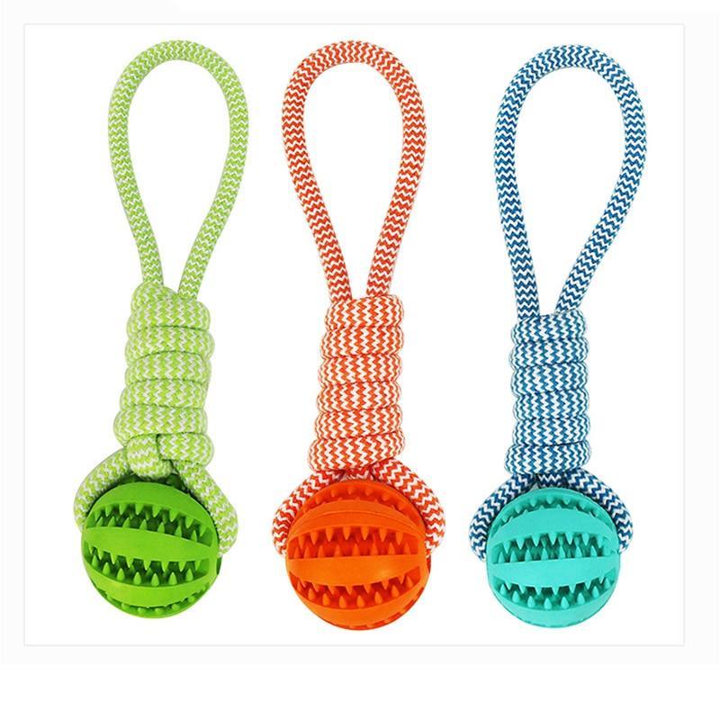 pet dog toy interactive rubber balls