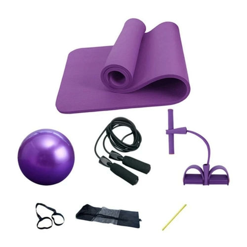 Deluxe 5-Piece Yoga & Fitness Exercise Set for Home Workouts