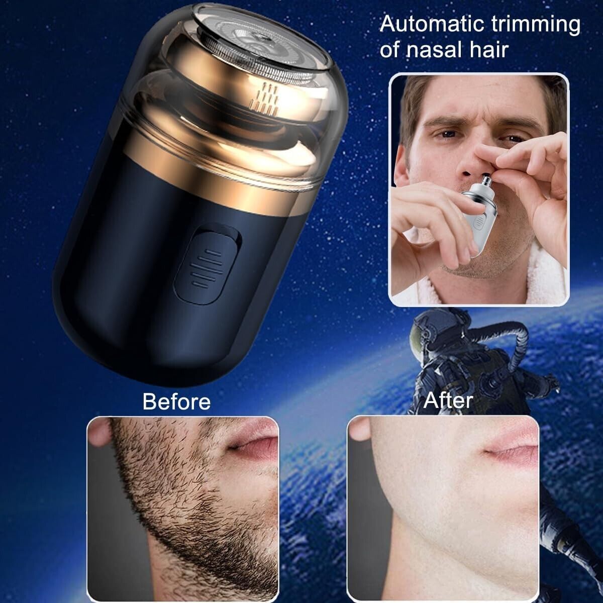 multifunctional electric shaver